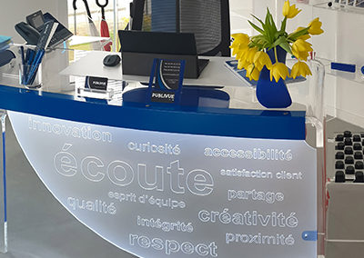 Bureau réalisé pour Publivue