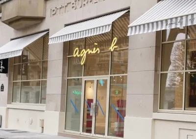 Habillage d&rsquo;une façade